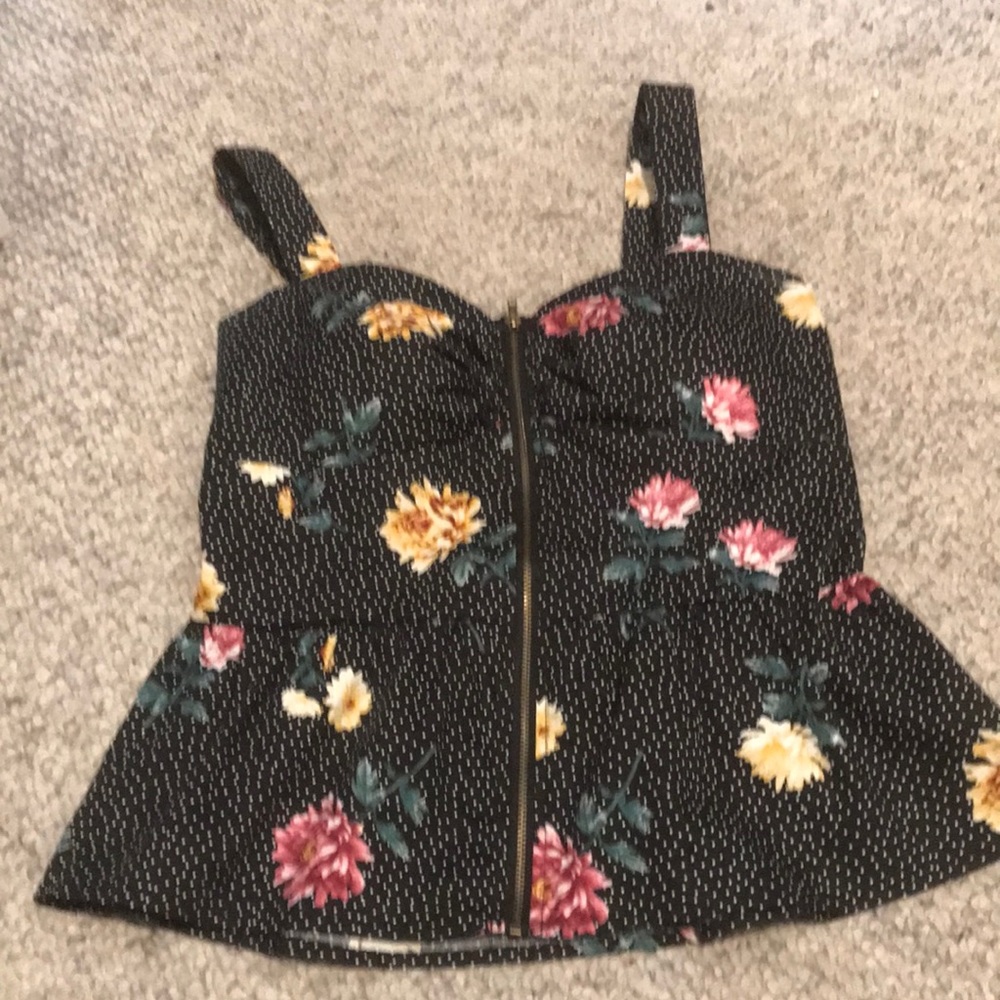 Peplum Tank
